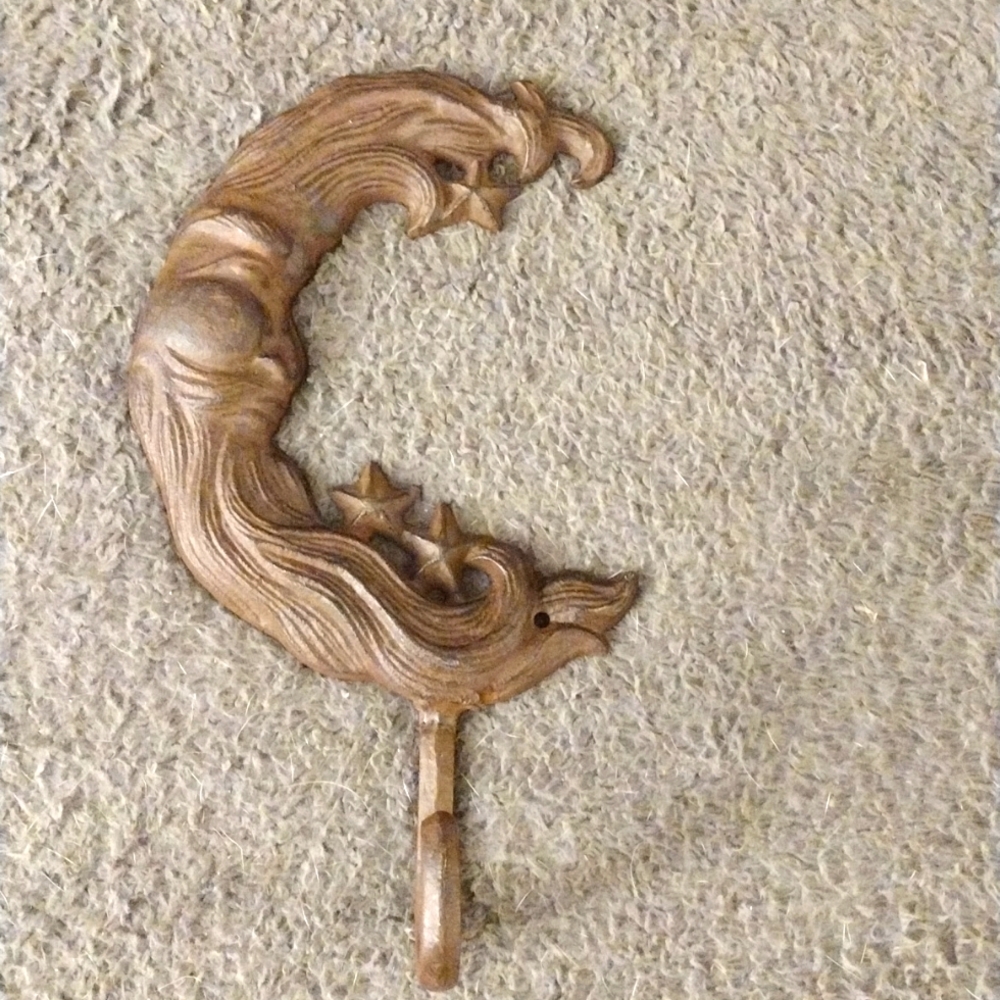 Iron Crescent Moon Hook